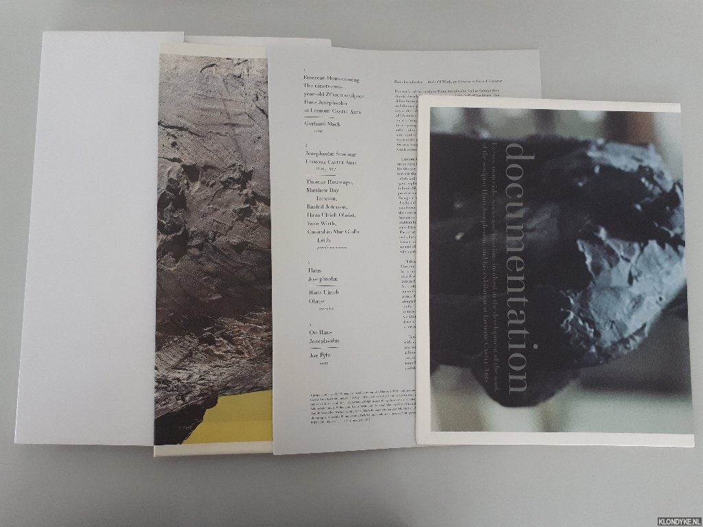 Mack, Gerhard (essay) - Hans Josephsohn: An Exercise in Form and Curation