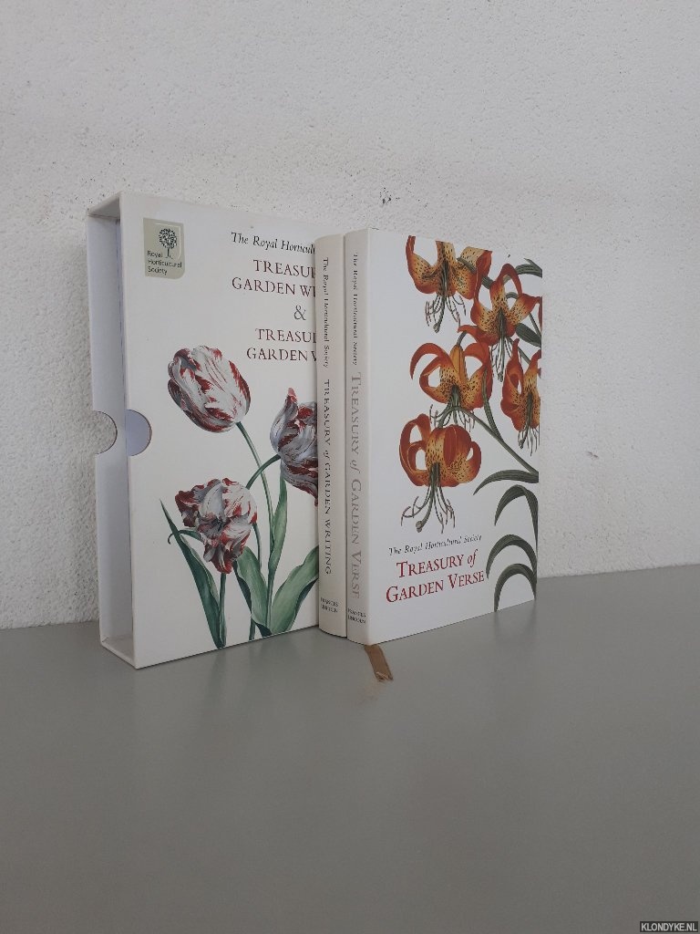Elliott, Charles - The Royal Horticultural Society Treasury of Garden Writing & Treasury of Garden Verse (2 volumes in box)