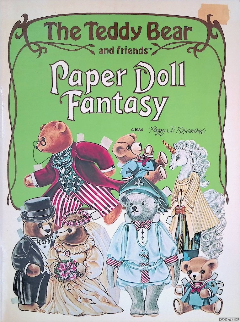 Rosamond, Peggy Jo - Teddy Bear and Friends Paper Doll Fantasy