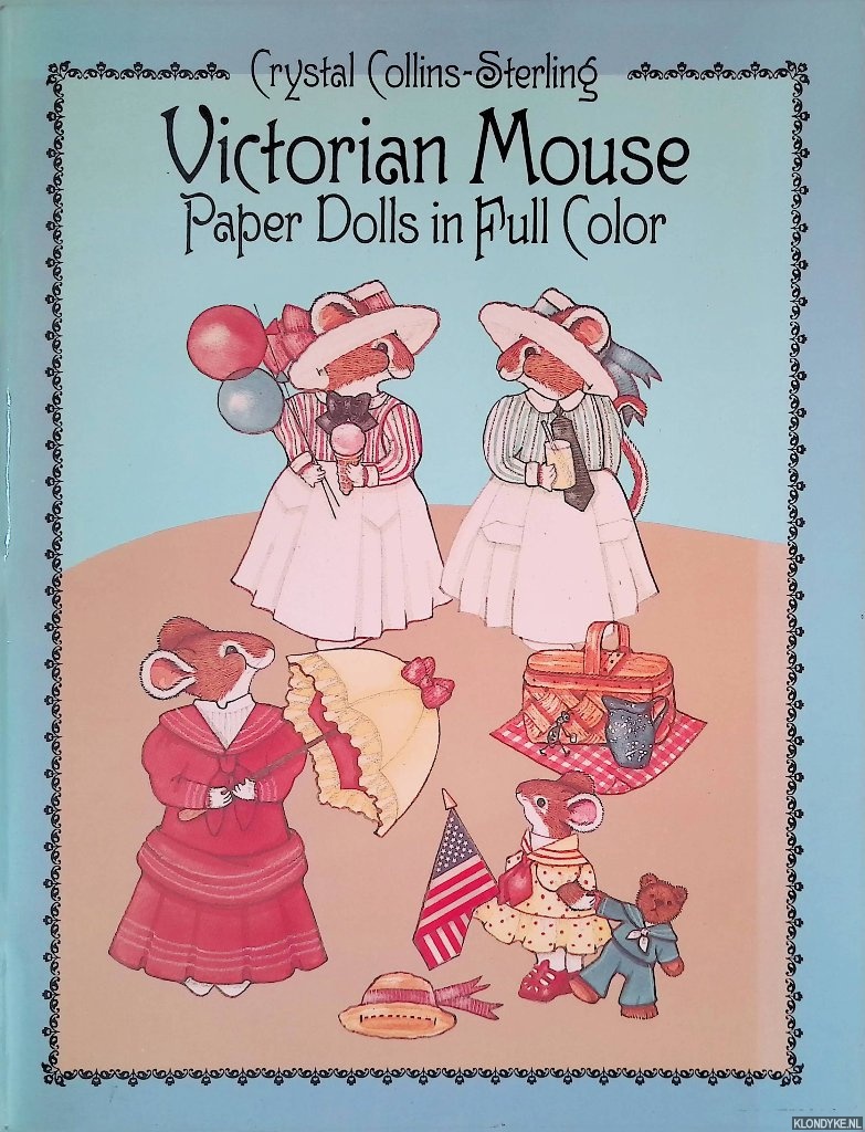 Collins-Sterling, Crystal - Victorian Mouse Paper Dolls in Full Color