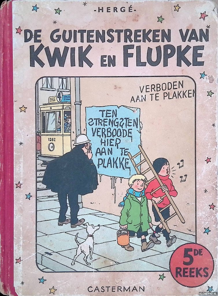 Herg - De guitenstreken van Kwik en Flupke: 5de reeks