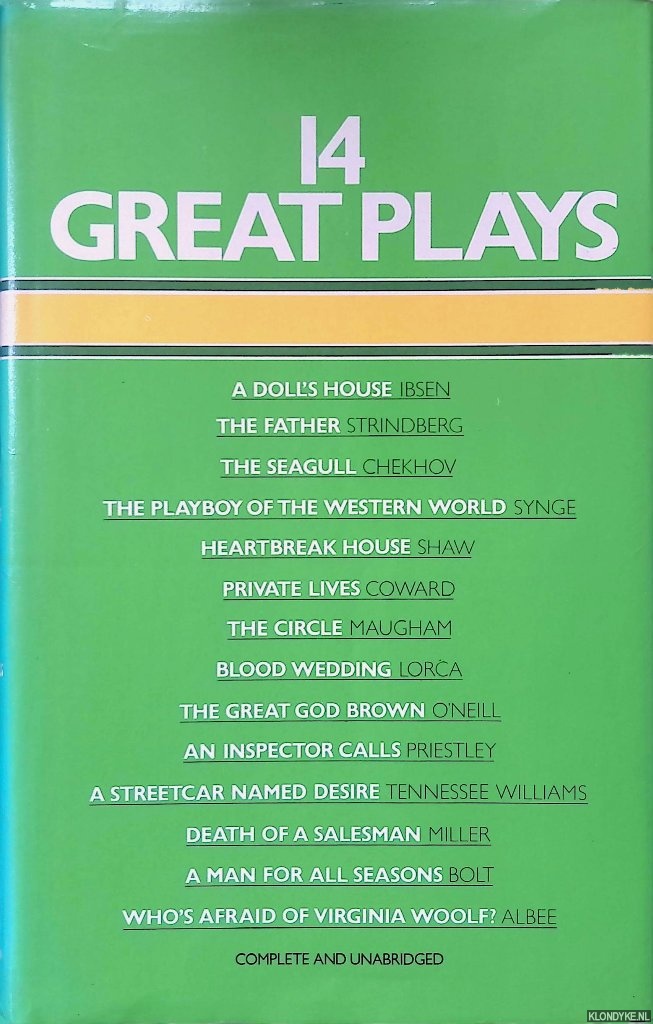 Ibsen, H. - and others - 14 Great Plays