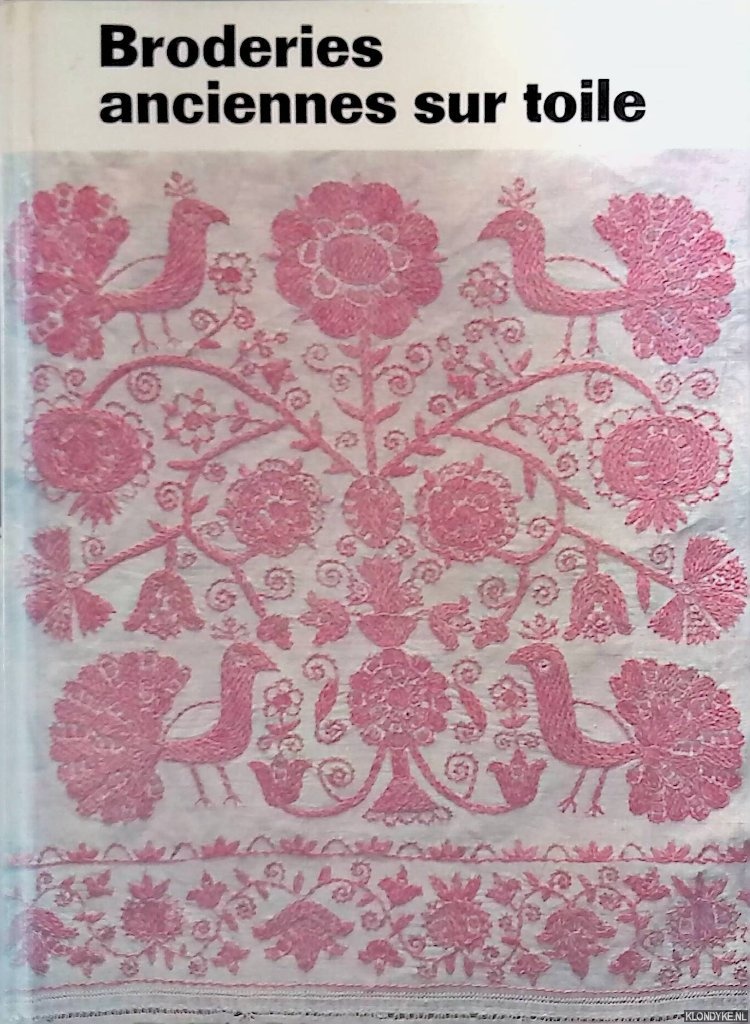Fl, Edit - Broderies anciennes sur toile
