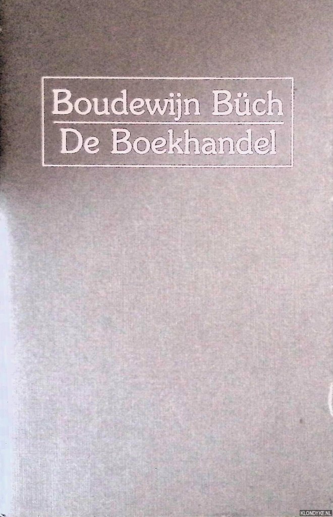 Bch, Boudewijn - De Boekhandel