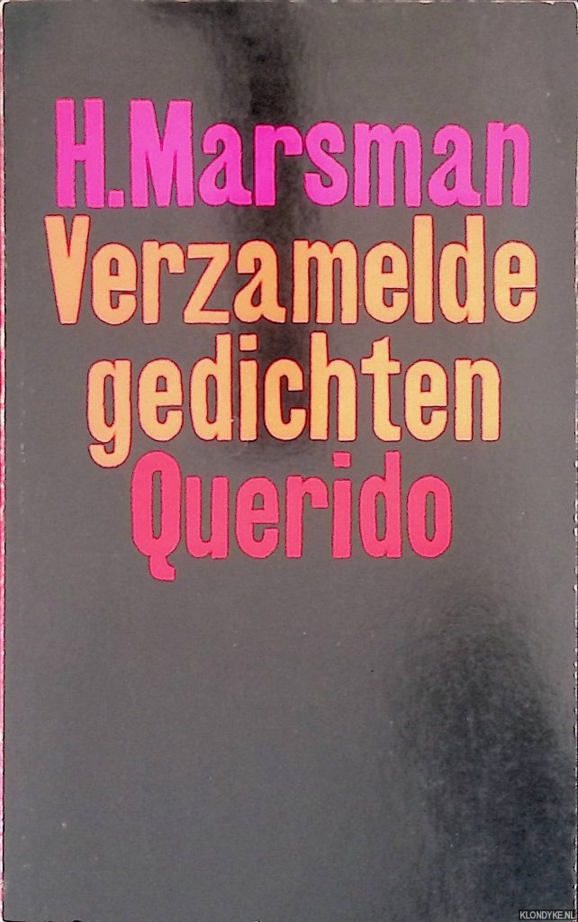 Marsman, H. - Verzamelde gedichten