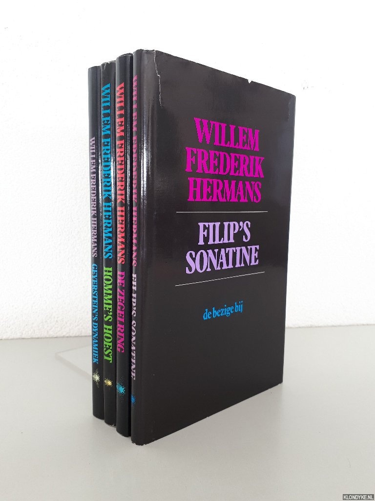 Hermans, Willem Frederik - Homme's hoest; De zegelring; Geyertstein's dynamiek; Filip's sonatine (4 delen)