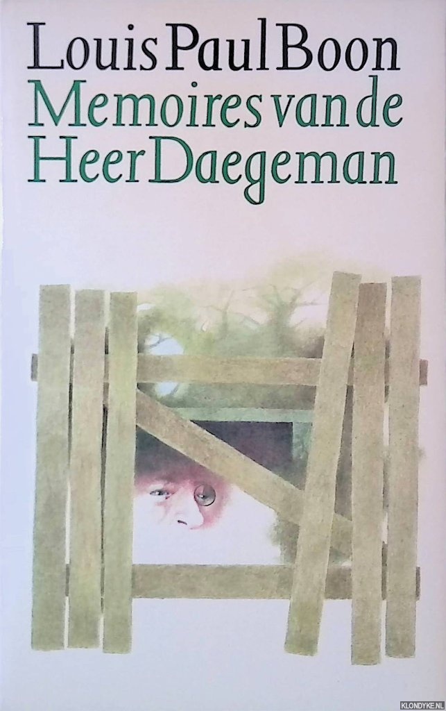 Boon, Louis Paul - Memoires van de Heer Daegeman