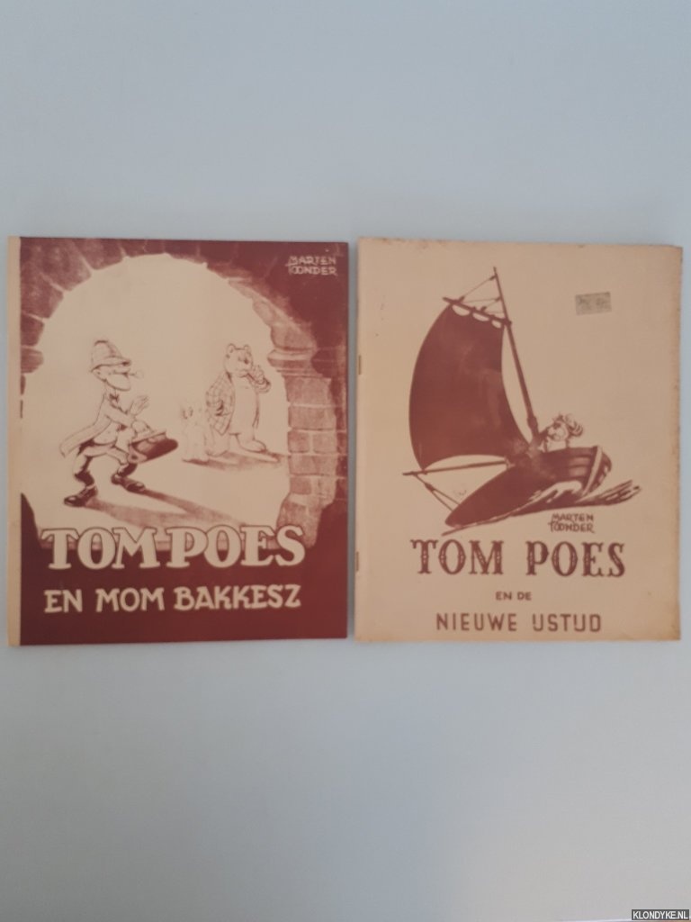 Toonder, Marten - Tom Poes en de Nieuwe IJstijd; Tom Poes en Mom Bakkesz (2 delen)