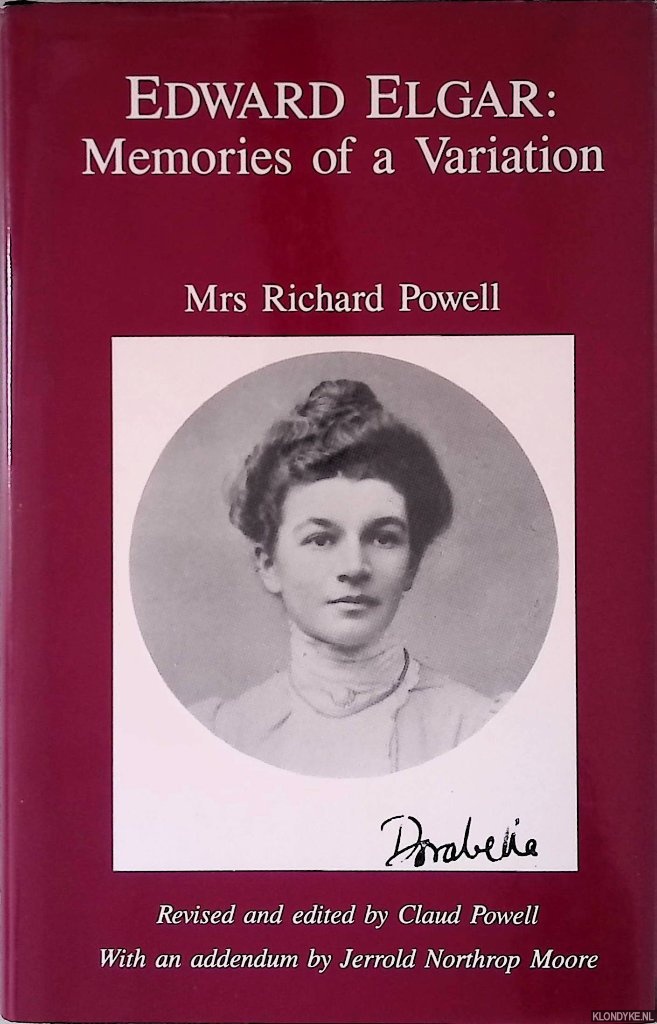 Powell, Mrs. Richard (= Dora Mary Penny) - Edward Elgar: Memories of a Variation