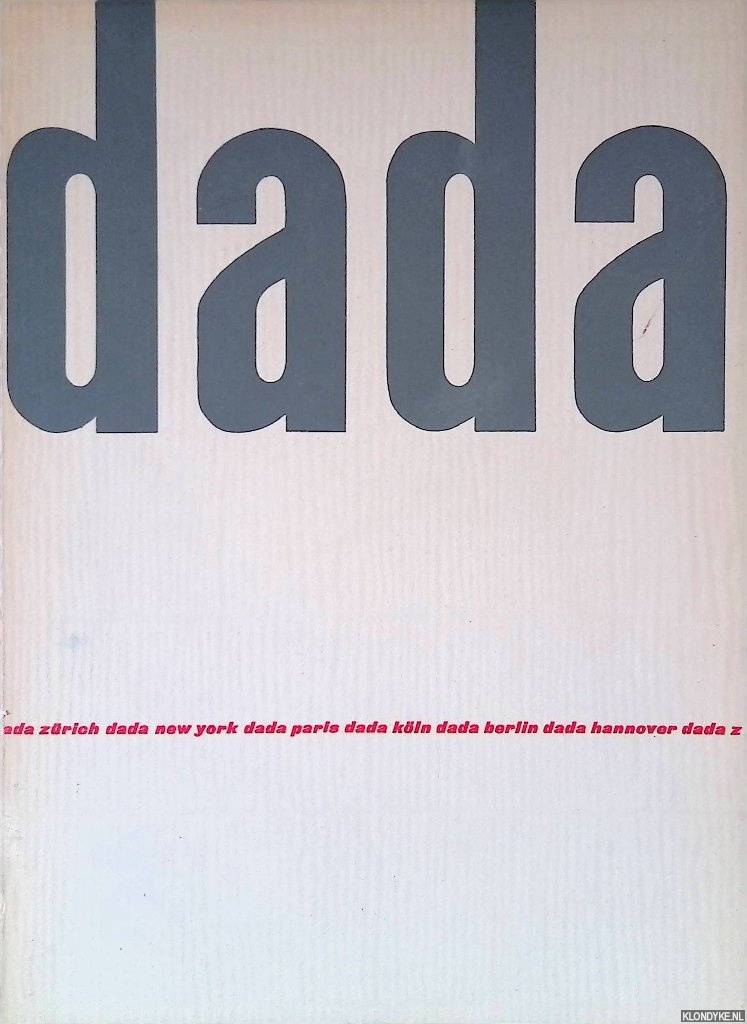 Tzara, Tristan - Stedelijk Museum Amsterdam : Dada