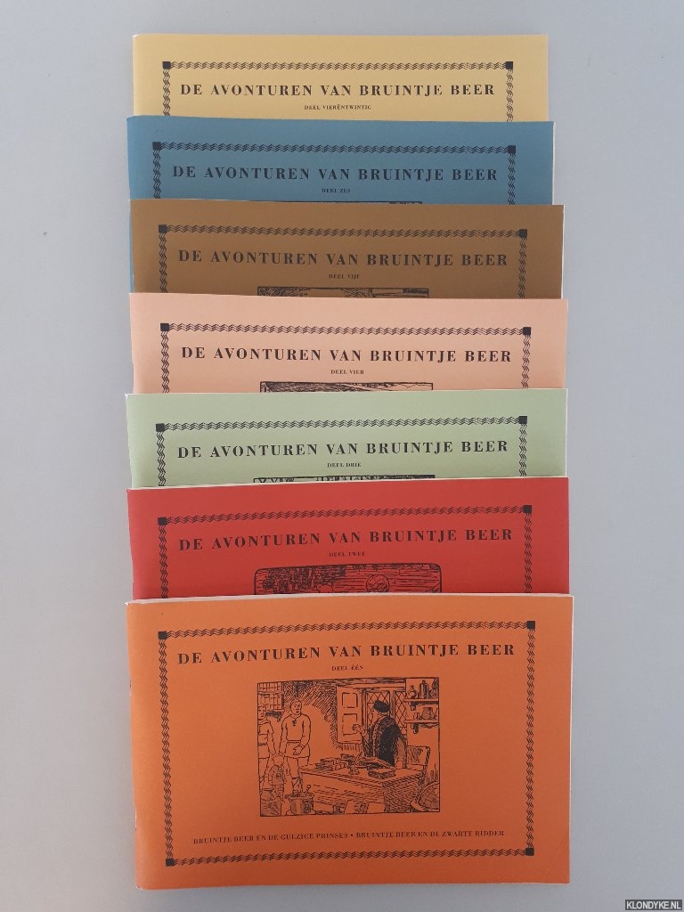 Tourtel, Mary - De avonturen van Bruintje Beer (7 delen)