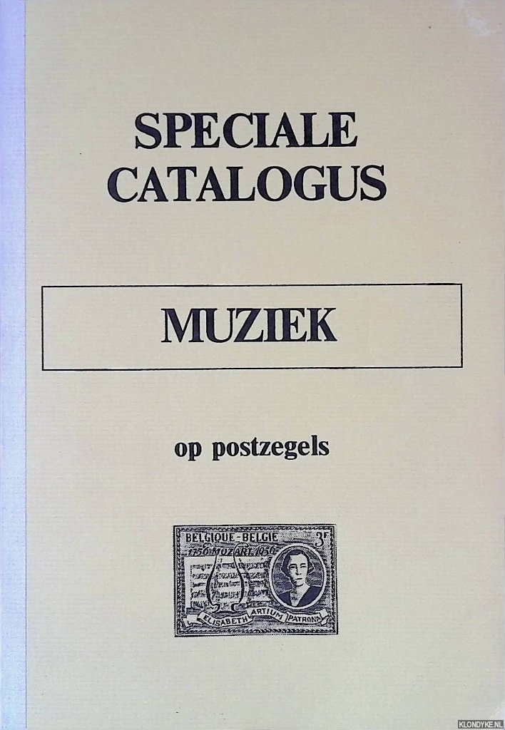 Beijk, A. - Speciale catalogus: Muziek op postzegels