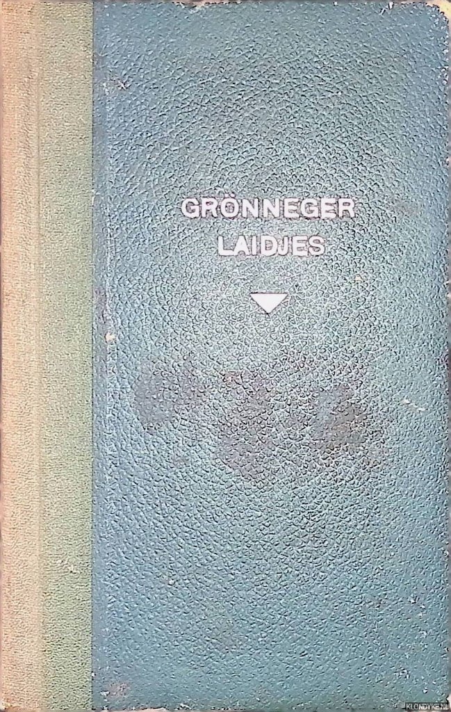 Veltman, J. (verzaomeld deur) - Grnneger Laidjes