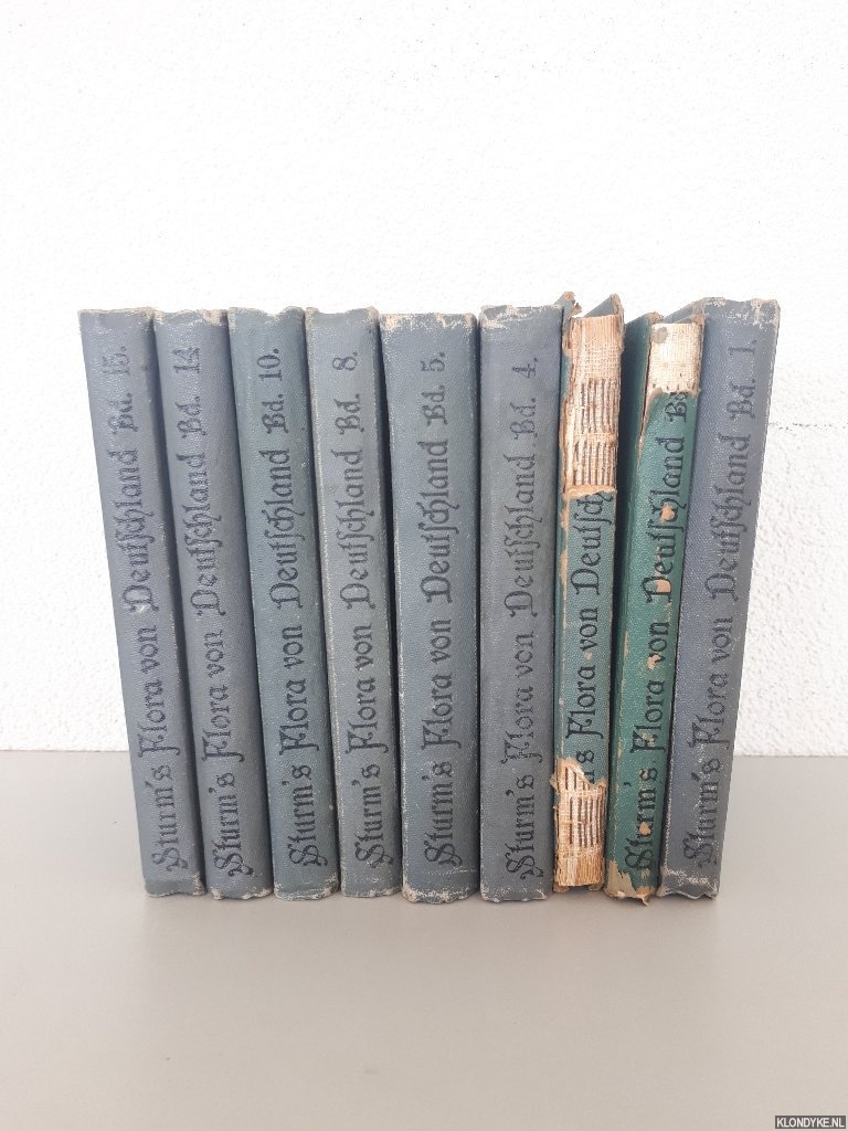 Sturm, J. - Flora von Deutschland in Abbildungen nach der Natur (9 volumes)