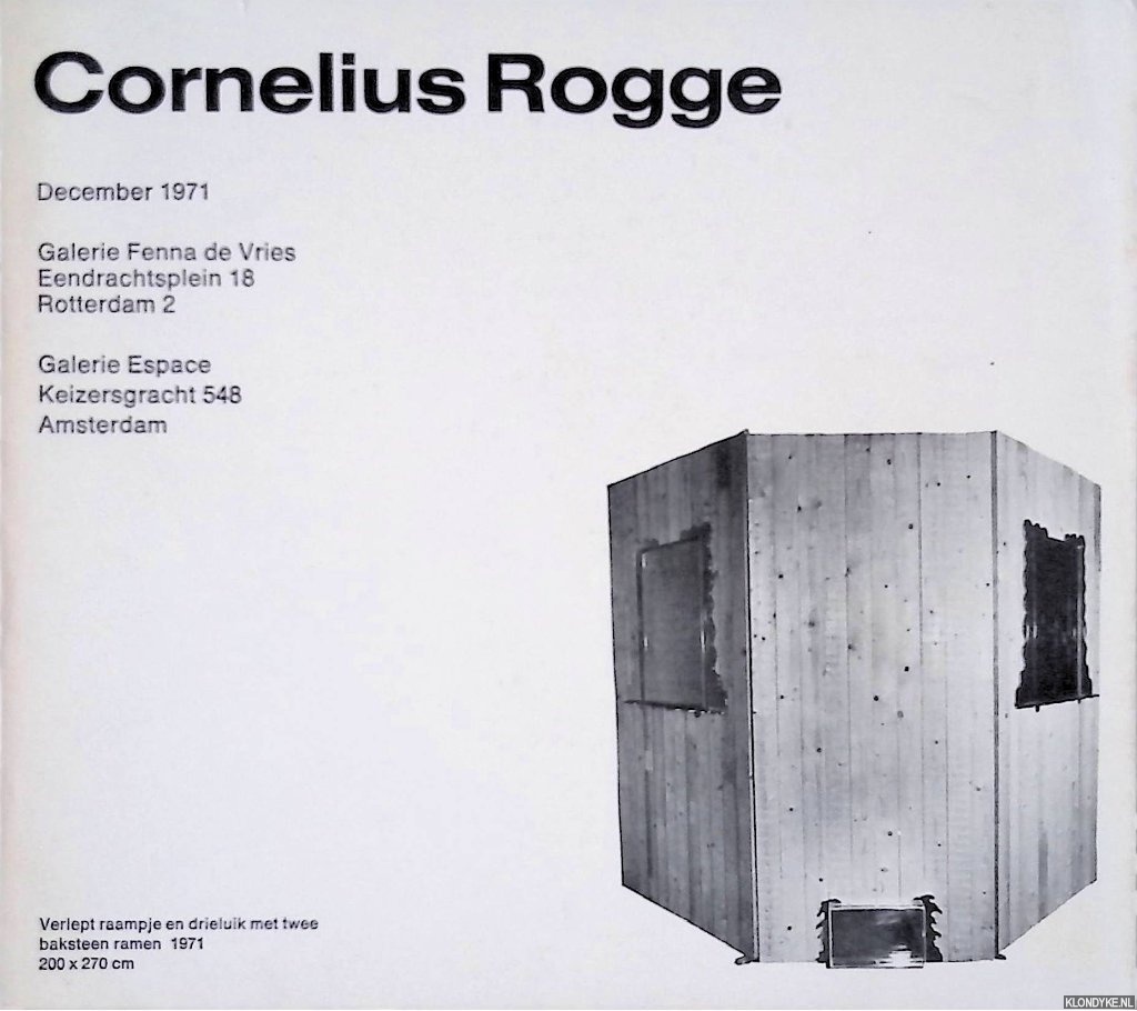 Rogge, Cornelius - Cornelius Rogge