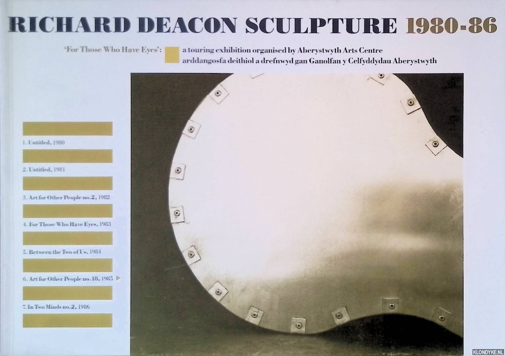 Nawrocki, Dennis Alan - Richard Deacon Sculpture 1980-86