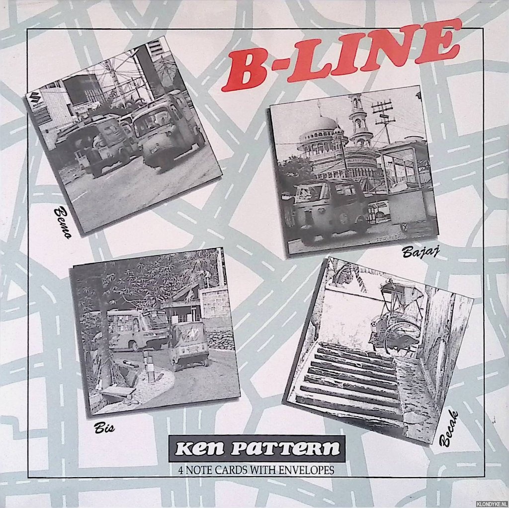 Pattern, Ken - B-Line: 4 Note Cards with Envelopes