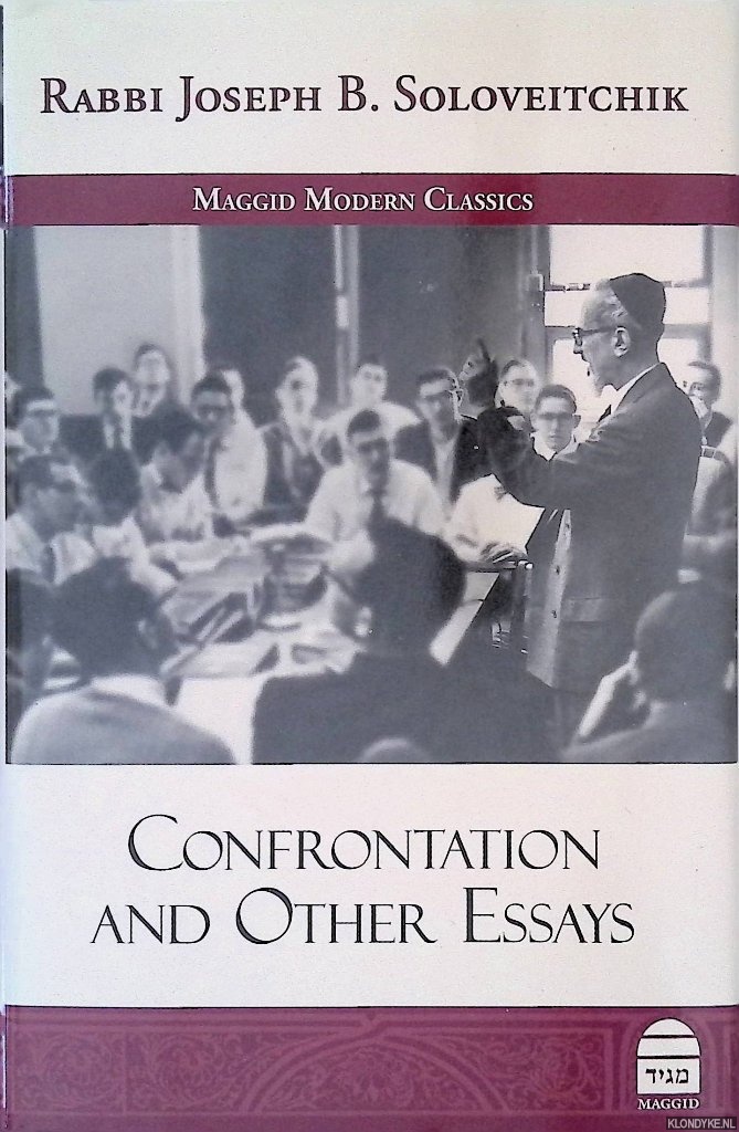 Soloveitchik, Joseph Dov - Confrontation and Other Essays