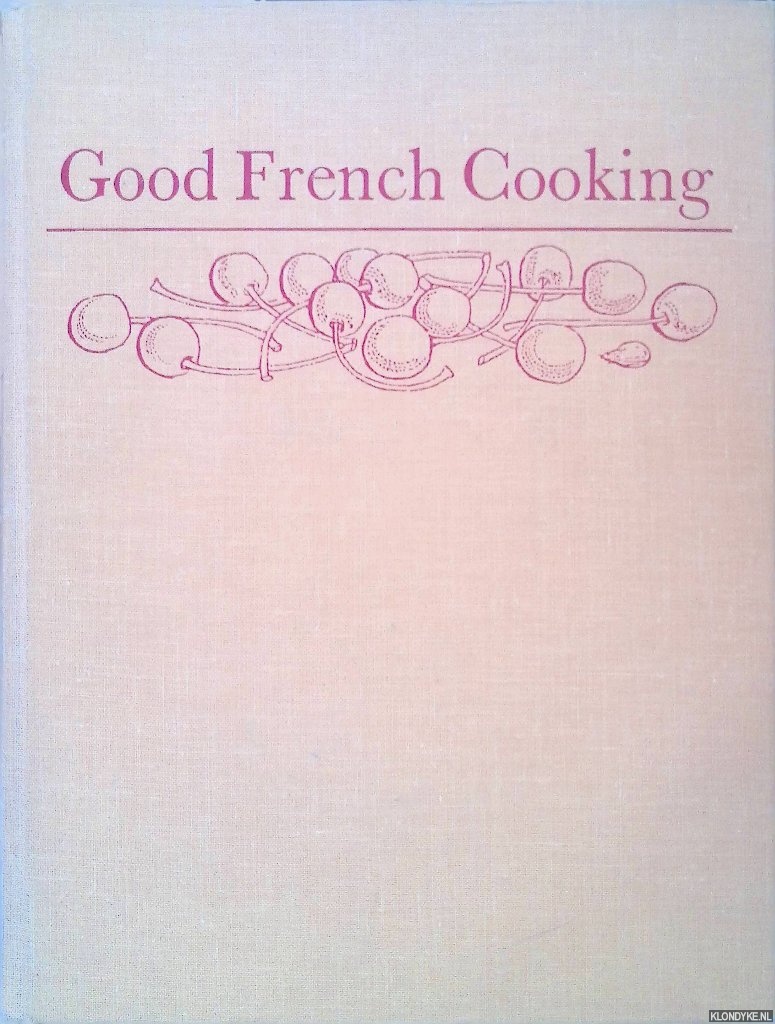 Mapie, Comtesse Guy De Toulouse-Lautrec - Good French Cooking