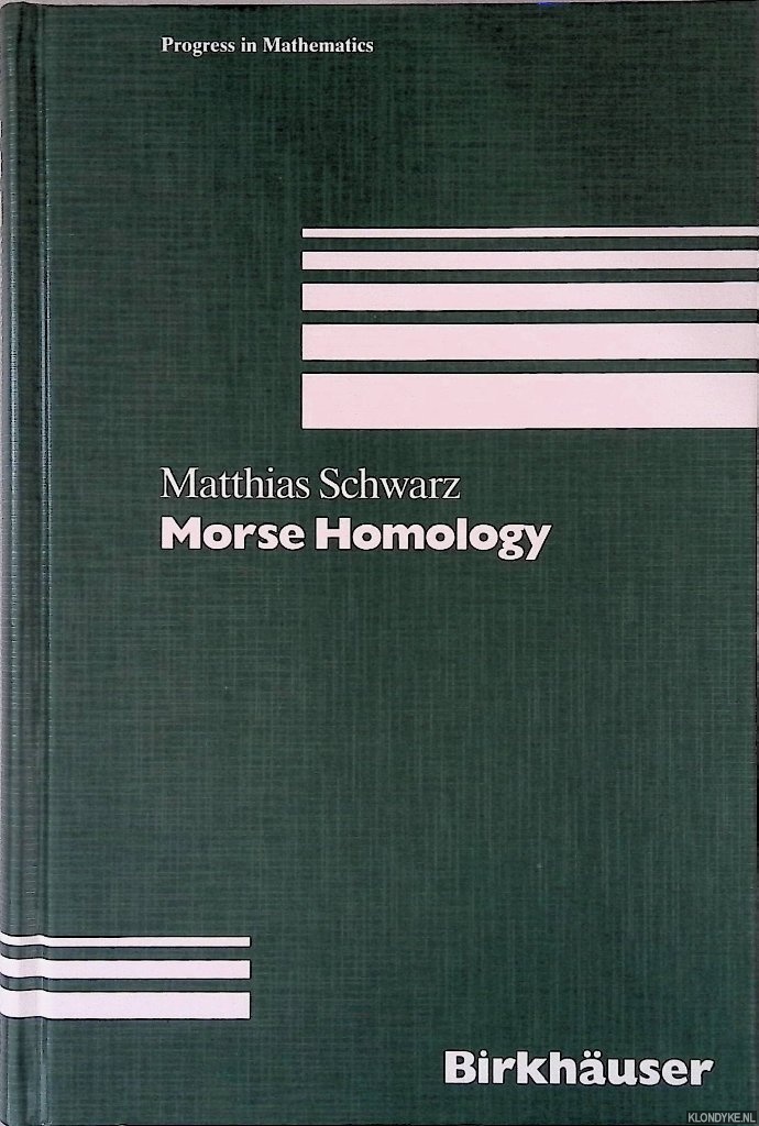 Schwarz, Matthias - Morse Homology