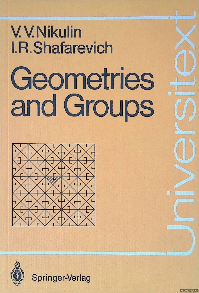 Nikulin, Viacheslav - Geometries and Groups
