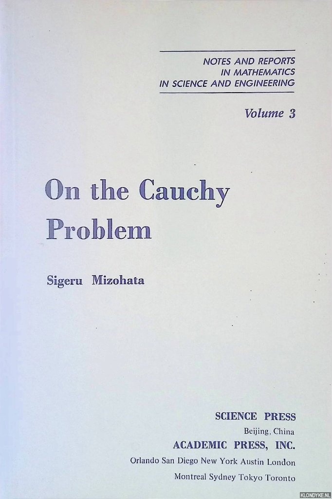 Mizohata, Sigeru - On the Cauchy Problem