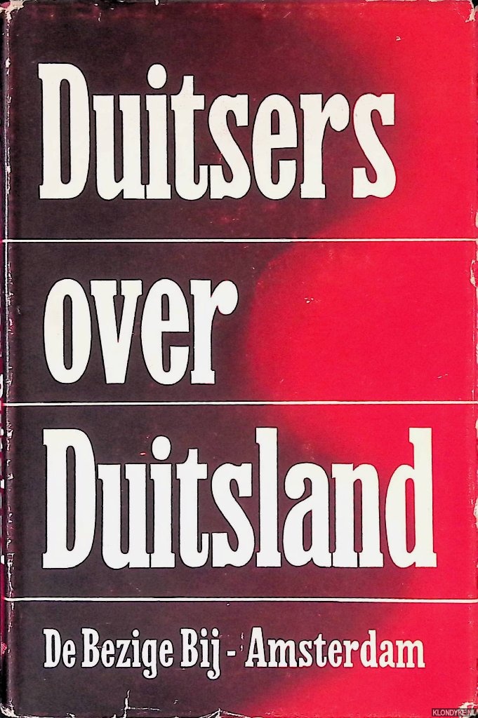 Bruggen, M.F.E. van (Vertaling) - Duitsers over Duitsland