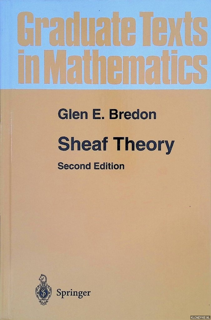 Bredon, Glen E. - Sheaf Theory - Second edition