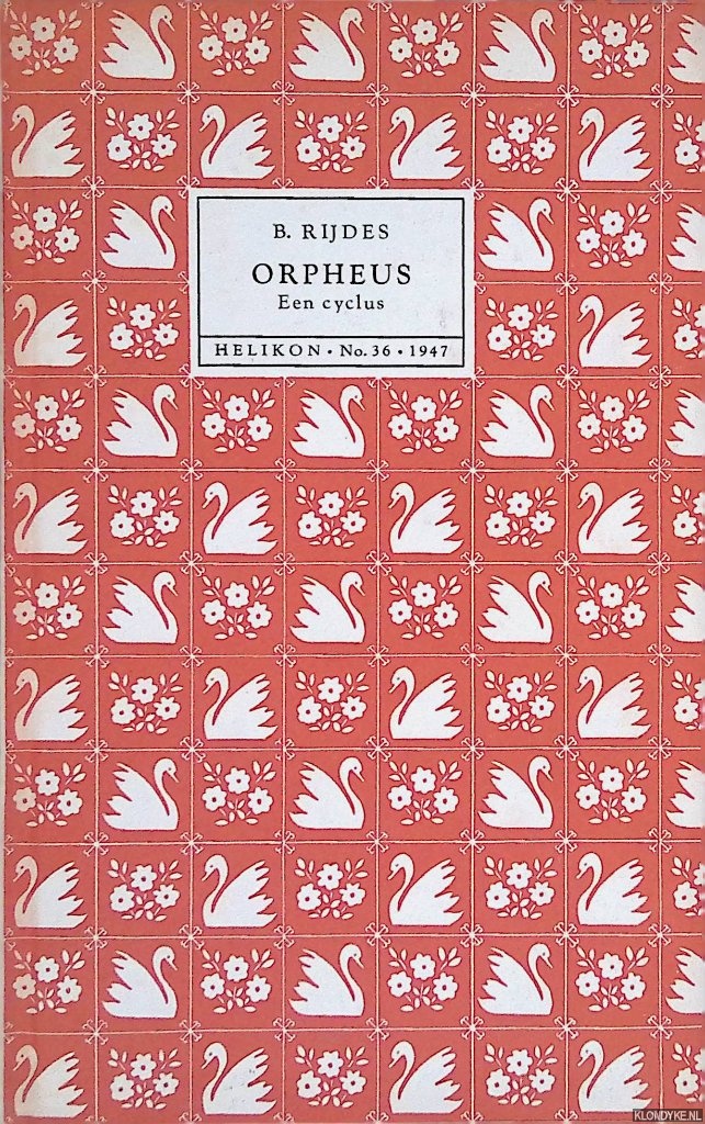 Rijdes, B. - Orpheus: een cyclus
