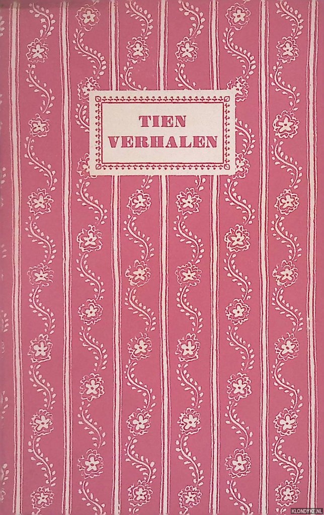 Donker, Anthonie (verzameld door) - Boekenweekgeschenk 1953: Tien verhalen