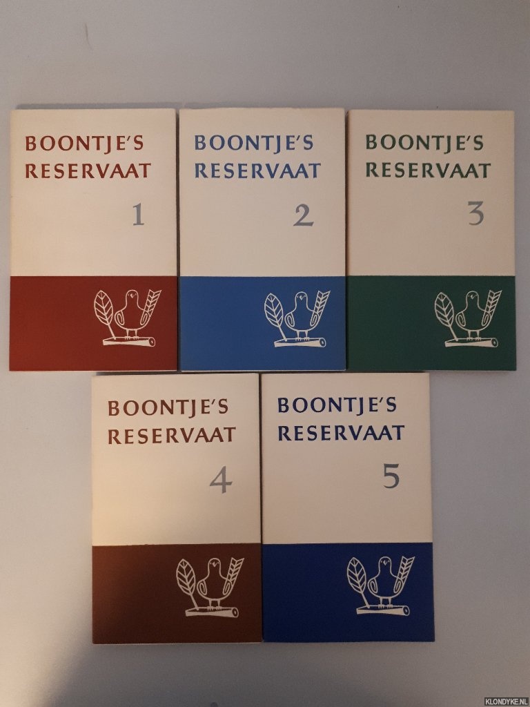 Boon, Louis Paul - Boontje's Reservaat (5 delen)