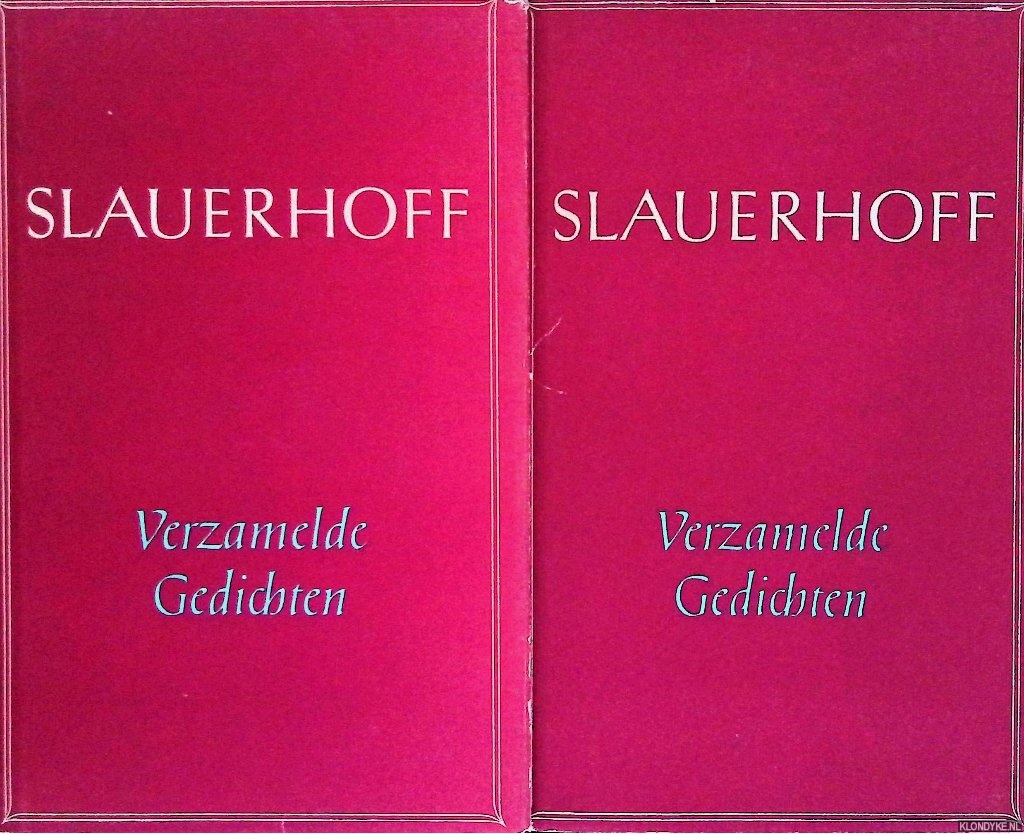 Slauerhoff, J. - Verzamelde gedichten (2 delen)