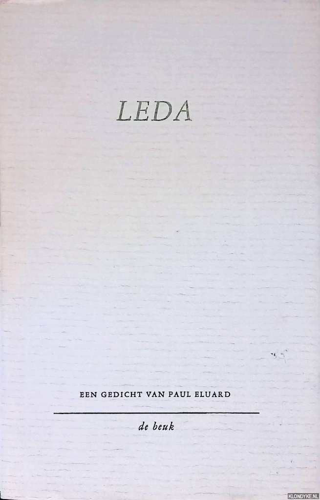 Eluard, Paul - Leda