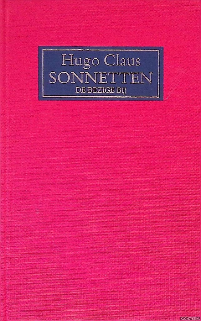 Claus, Hugo - Sonnetten