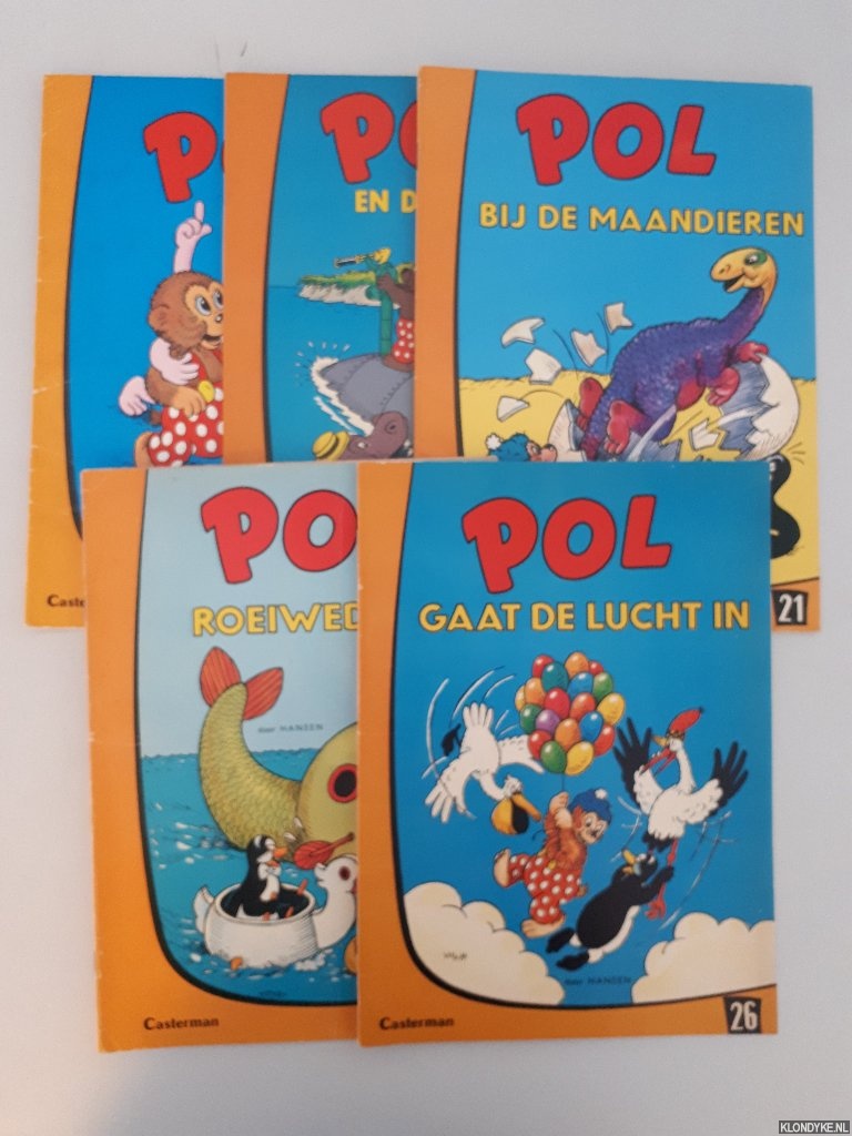 Hansen, Vilhelm & Carla Vilhelm - Pol (5 albums)