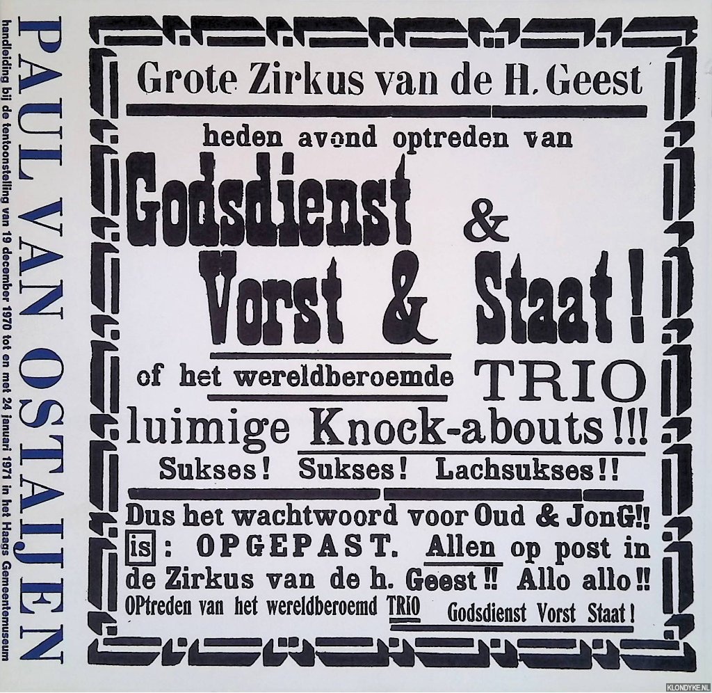 Borgers, Gerrit & Kees Broos - Paul van Ostaijen