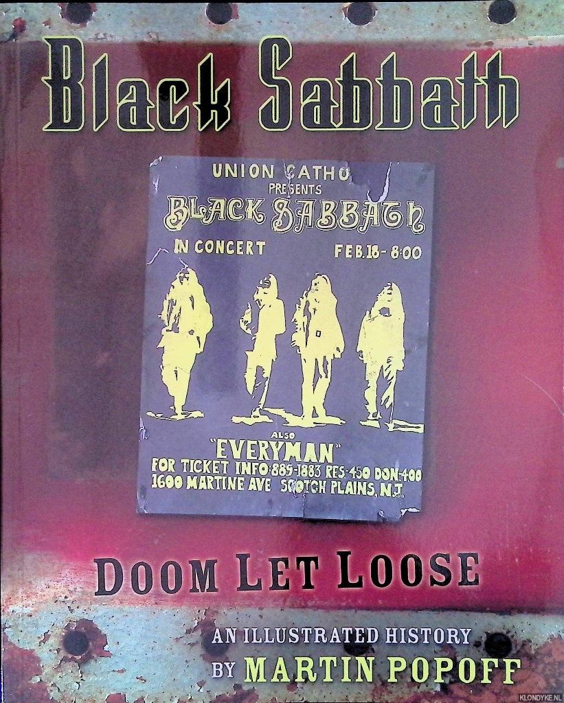 Popoff, Martin - Black Sabbath: Doom Let Loose: an Illustrated History