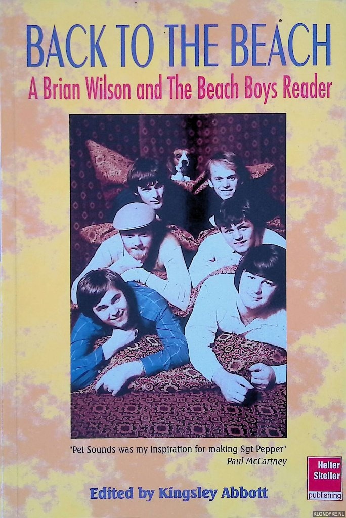 Abbott, Kingsley - Back To The Beach: Brian Wilson and The Beach Boys *SIGNED*