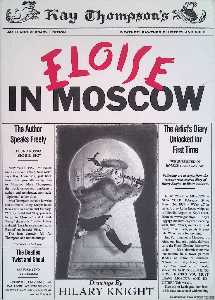 Thompson, Kay & Hilary Knight (drawings) - Eloise in Moscow