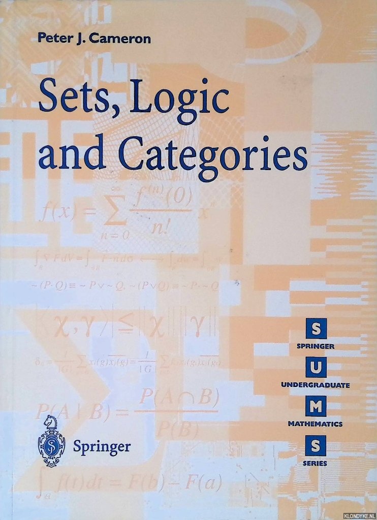 Cameron, Peter J. - Sets, Logic and Categories