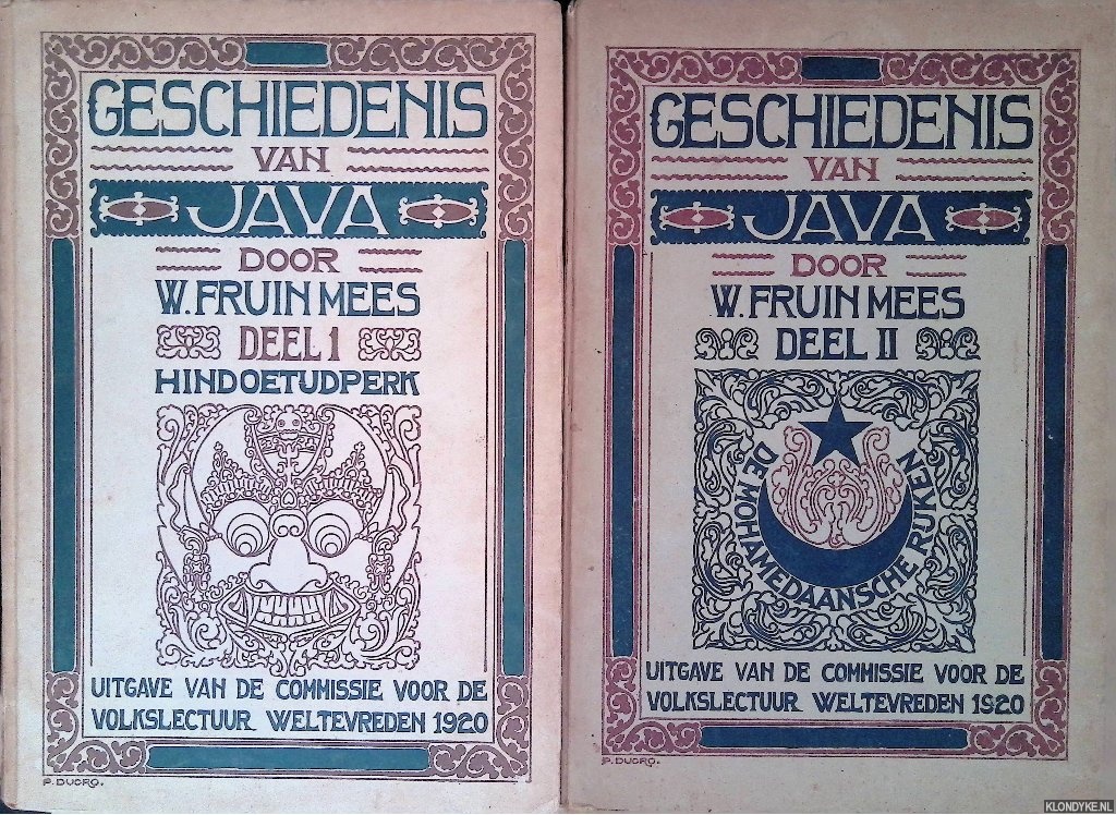 Fruin Mees, W. - Geschiedenis van Java (2 delen)