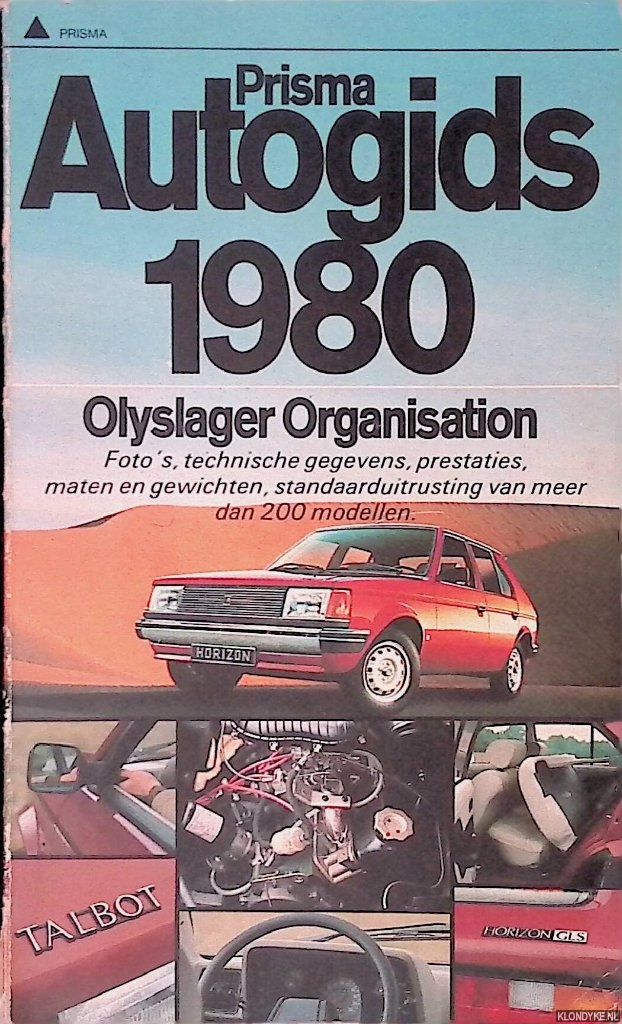 Haanstra, Fokko (redactie) - Prisma autogids 1980