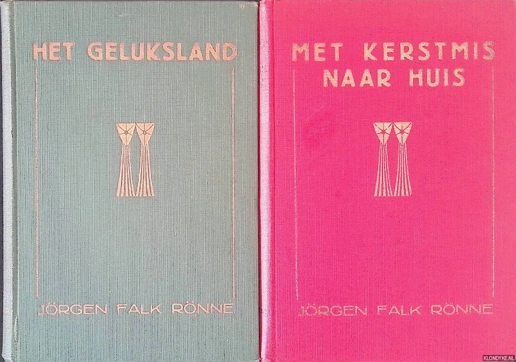 Rnne, Jrgen Falk - Het geluksland; Met Kerstmis naar huis (2 delen)
