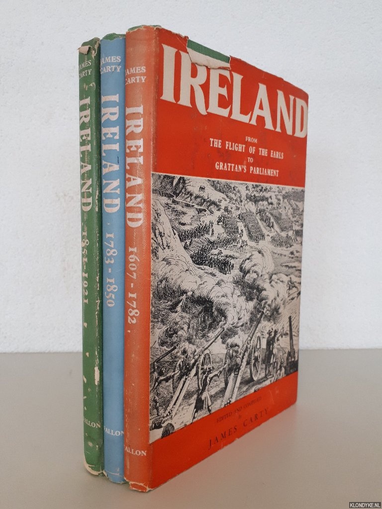 Carty, James (edited and compiled by) - Ireland: a Documentary Record (3 volumes)