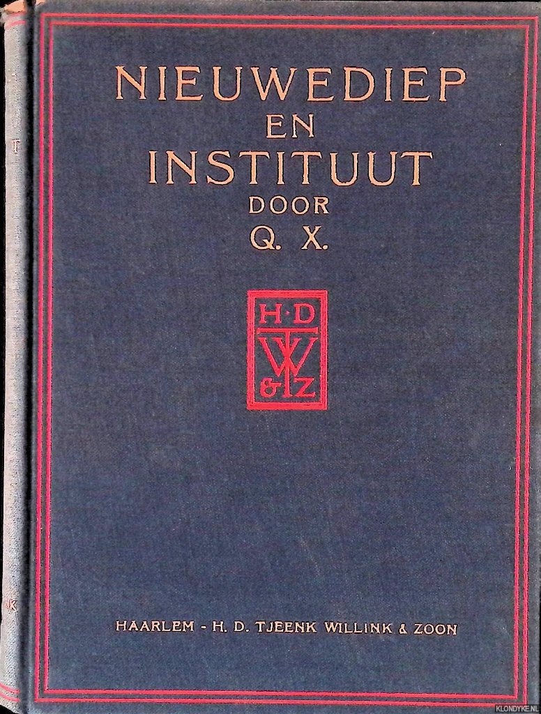 Q.X. (= J.P. Muller) - Nieuwediep en instituut