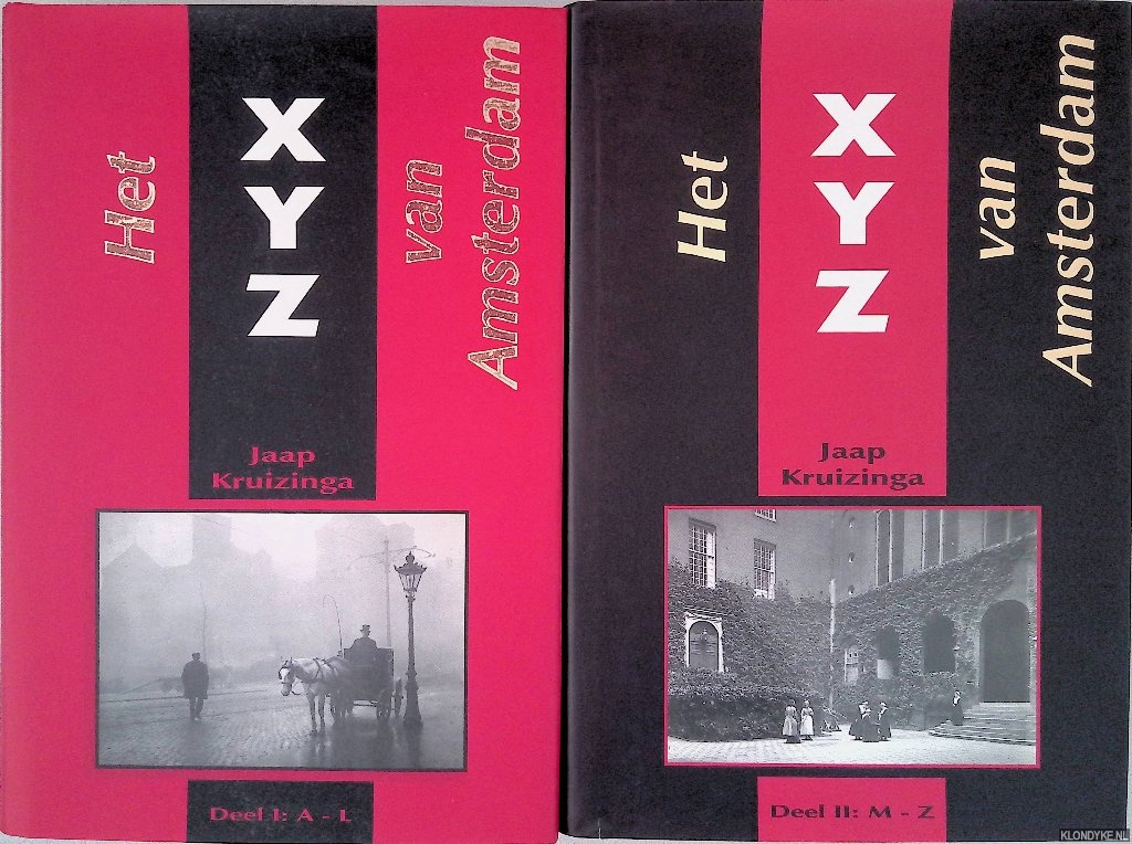 Kruizinga, Jaap - Het XYZ van Amsterdam (2 delen)