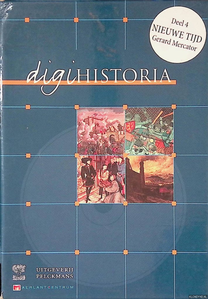 Pelckmans - Digi-historia deel 4: Nieuwe Tijd: Gerard Mercator (cd-rom + handleiding in box)