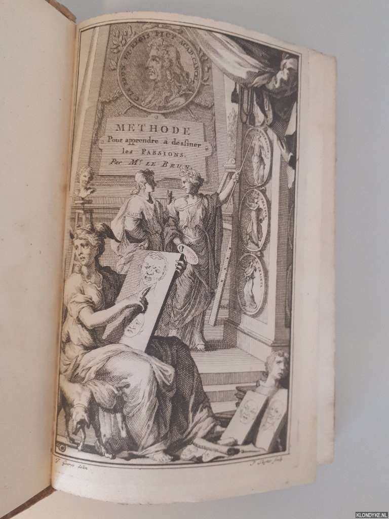 Brun, Charles Le - Mthode pour apprendre  dessiner les passions, propose dans une confrence sur l?expression gnrale et particulire
