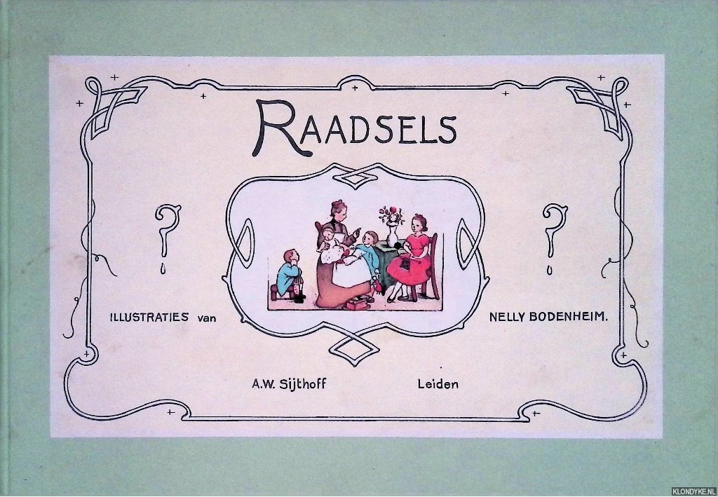 Boekenoogen, Dr. G.J. (verzameld door) & Nelly Bodenheim (illustraties) - Raadsels
