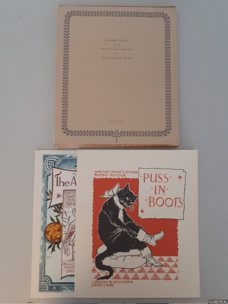 Crane, Walter (illustrations) - The Alphabet of Old Friends; Puss in Boots
